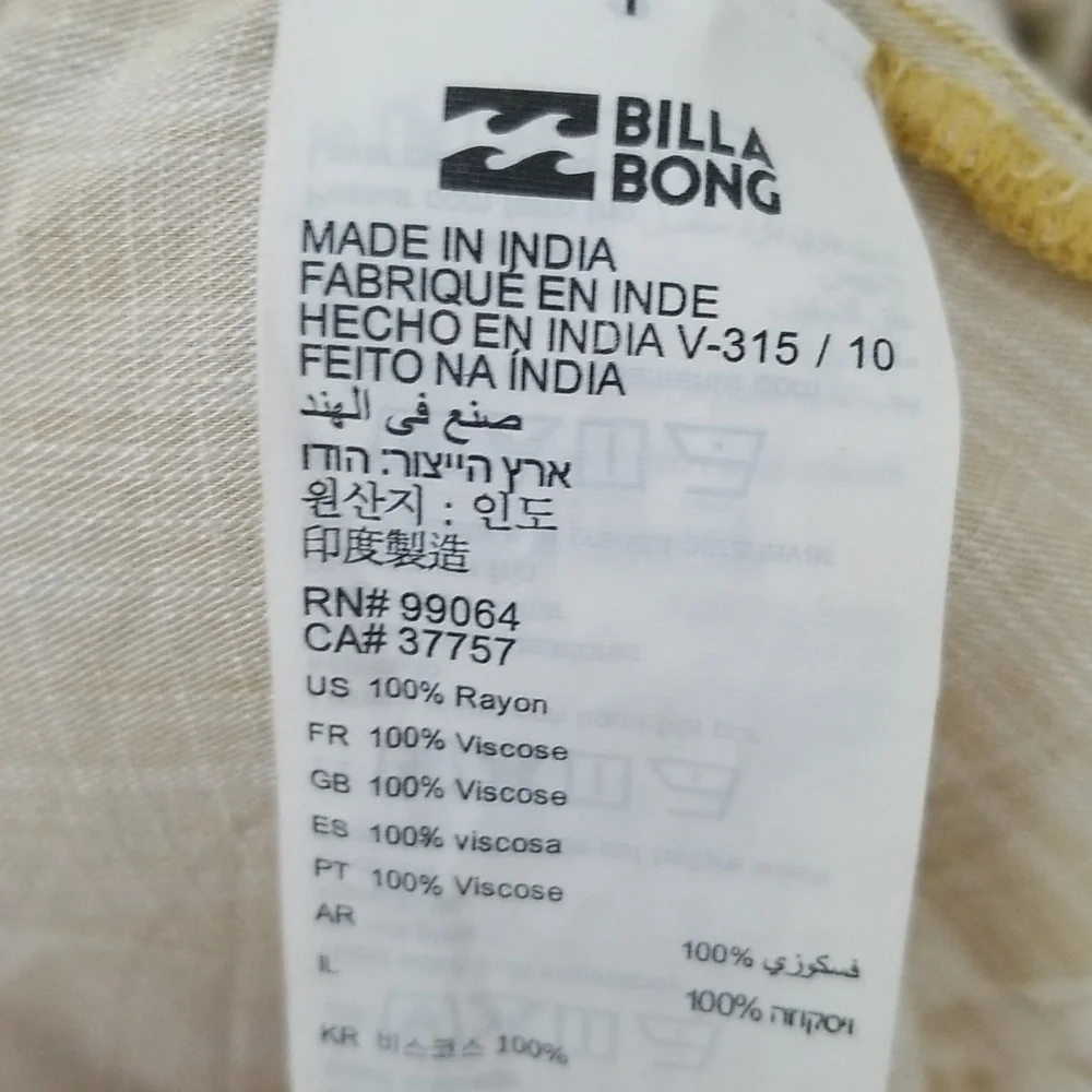 Billabong Sincerely Jules Life On Hold Top (S) - Picture 9 of 9